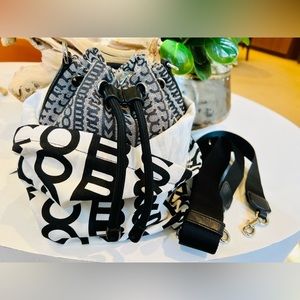 The monogram bucket bag.